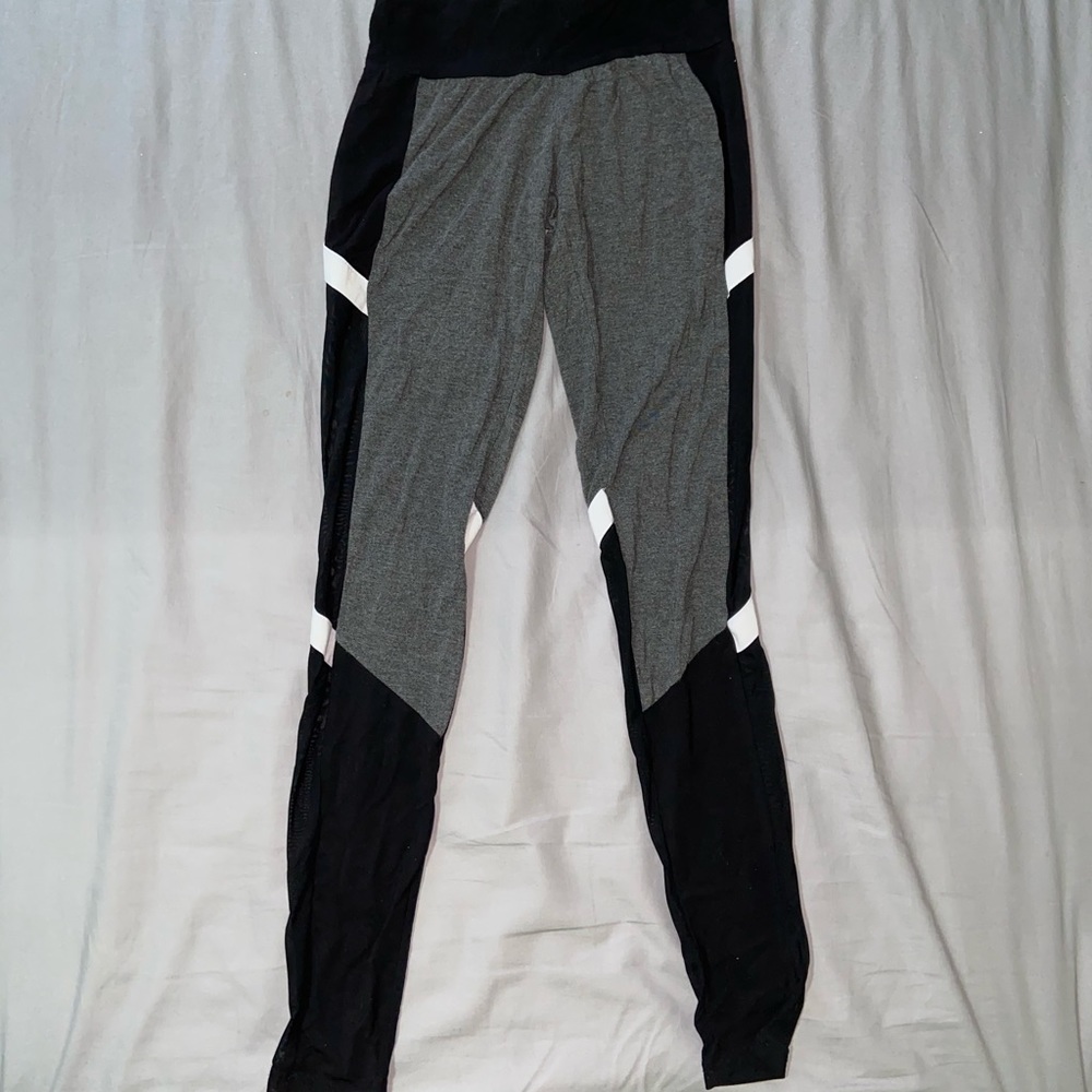 SheIn Charcoal/Black Leggings